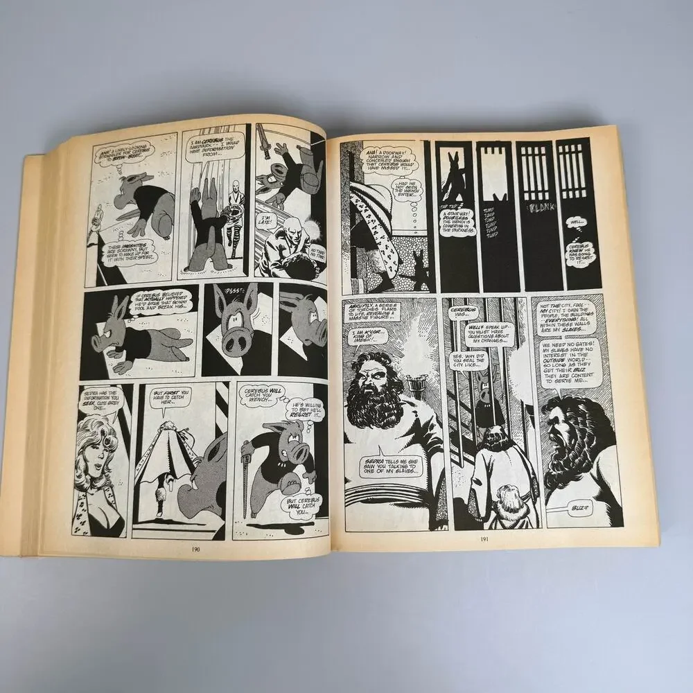 Aardvark-Vanaheim cerebus graphic